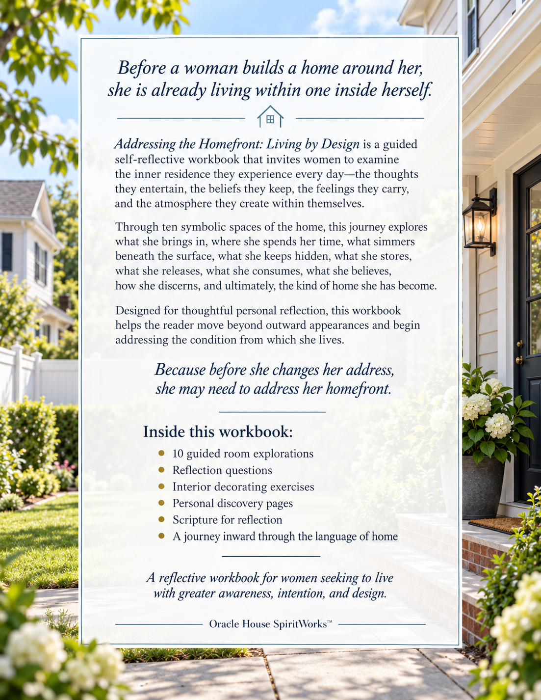 ADDRESSING THE HOME FRONT: Living by Design