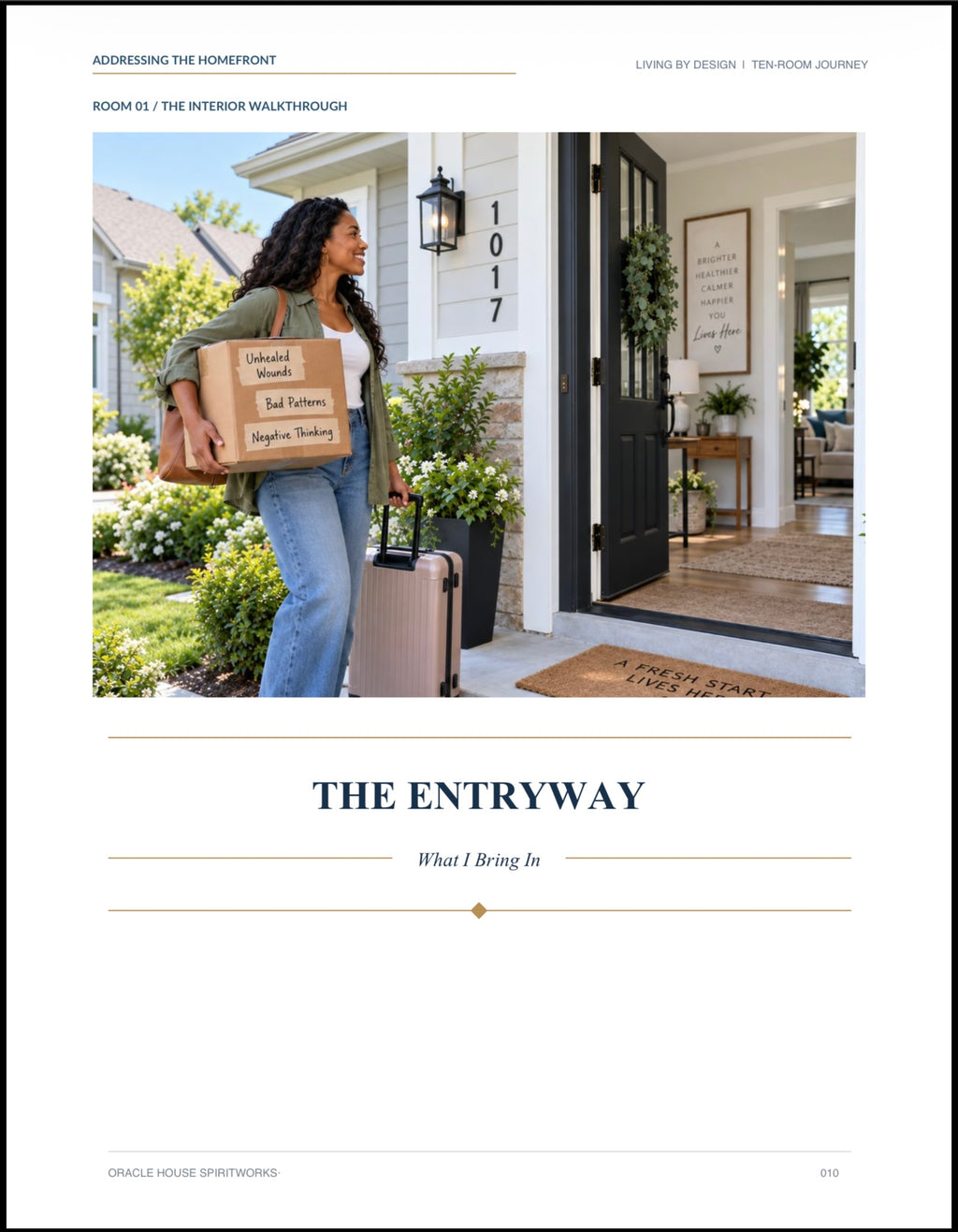 ADDRESSING THE HOME FRONT: Living by Design