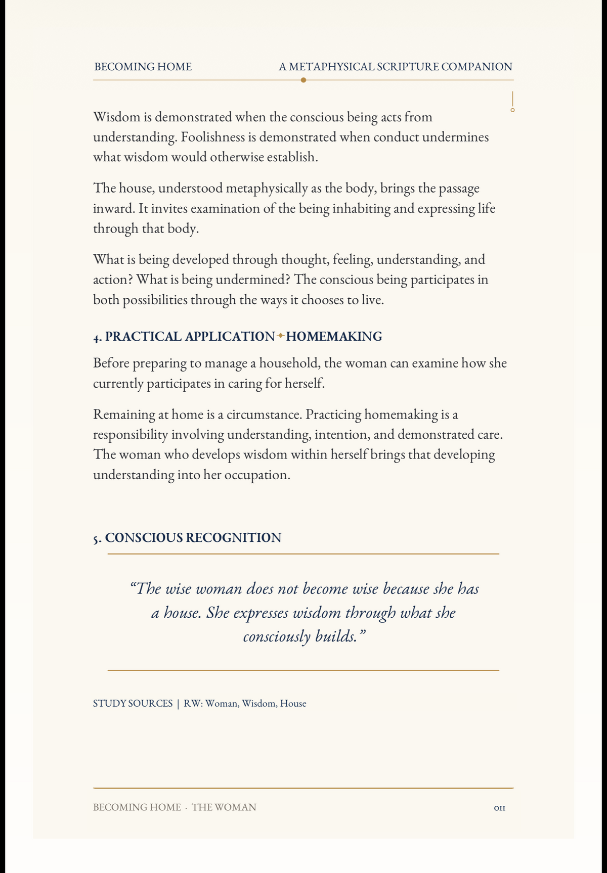 A Metaphysical Scripture Reference Companion